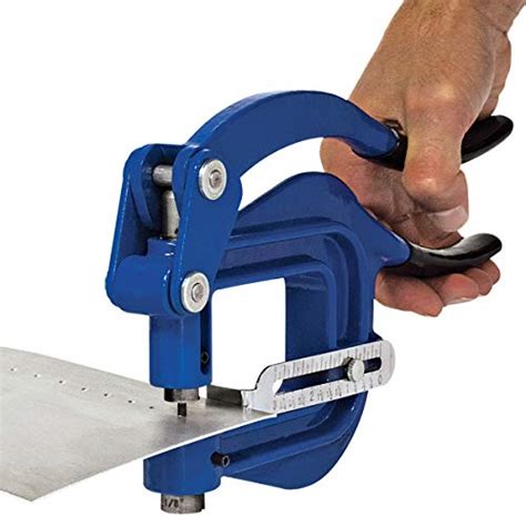 sheet metal hole punch press|hand held sheet metal punch.